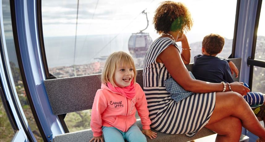 Atividades para crianças na Madeira- Teleférico